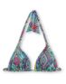 Billabong Native Dream Jean Turquoise Triangle Bikini Top