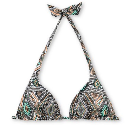 Billabong Native Dream Jean Charcoal Triangle Bikini Top