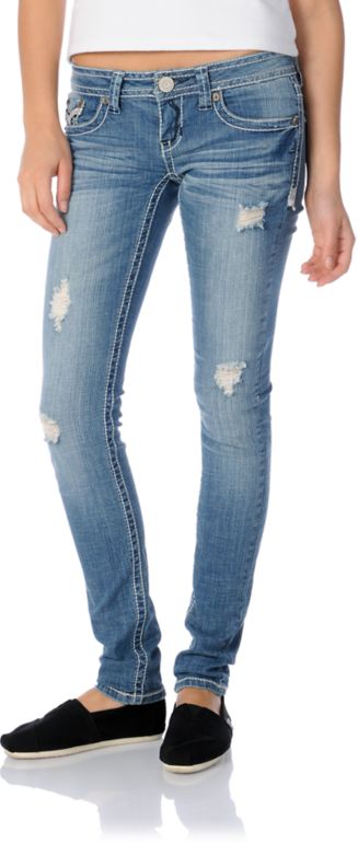Hydraulic Vikki Skinny Light Navy Jeans