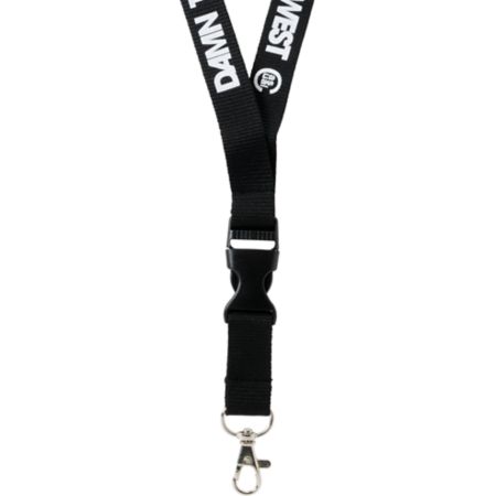 Casual Industrees Damn The Rest Black Lanyard