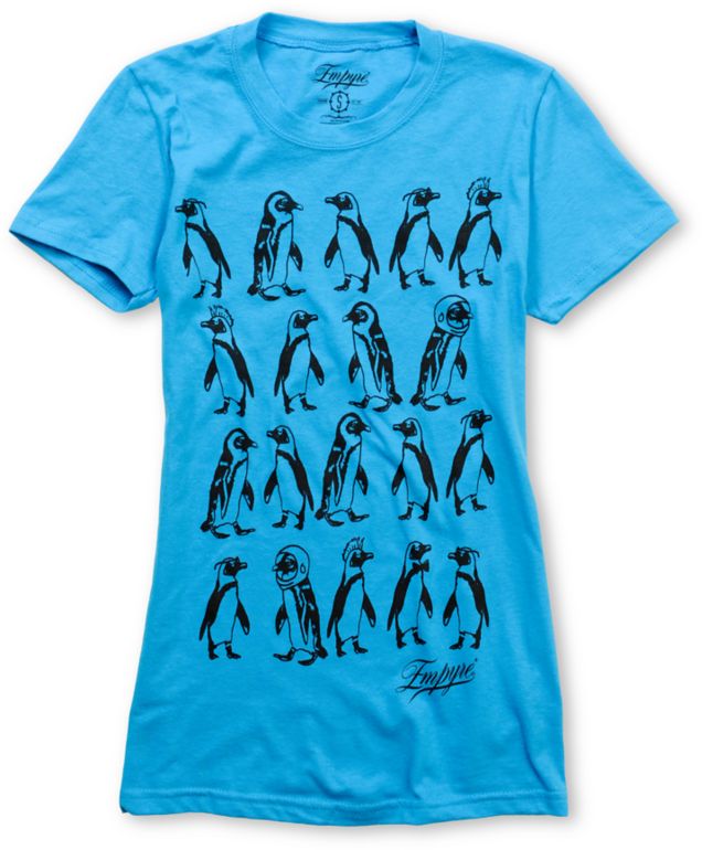 Empyre Girls Penguin Party Girls Tee Shirt