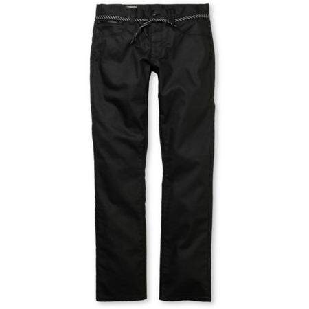 Empyre Punk Rock Paul Resin Black Super Skinny Jeans