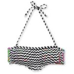 Damsel Cleopatra Neon Fringe Bandeau Bikini Top