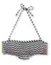 Damsel Cleopatra Neon Fringe Bandeau Bikini Top