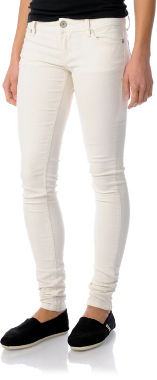 Almost Famous Girls White Skinny Corduroy Pants