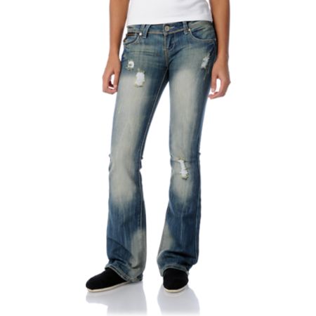 Almost Famous Maria Boot Cut Girls Jeans