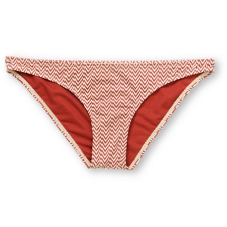 Volcom Girls Vintage Find Red Stripe Bikini Bottom