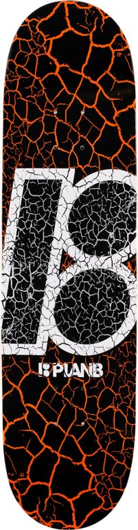 Plan B Crackle 8.12" Team Skateboard Deck
