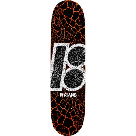 Plan B Crackle 8.12" Team Skateboard Deck