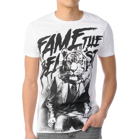 Empyre Fame The Beast White Tee Shirt 