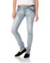 Almost Famous Rachel Girls Light Blue Distressed Skinny Jeans
