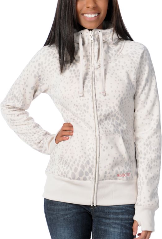 Billabong Girls Ramble On Cream Tech Fleece