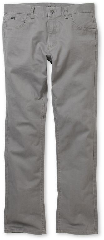 RVCA Leo Romero Grey Stretch Twill Pants