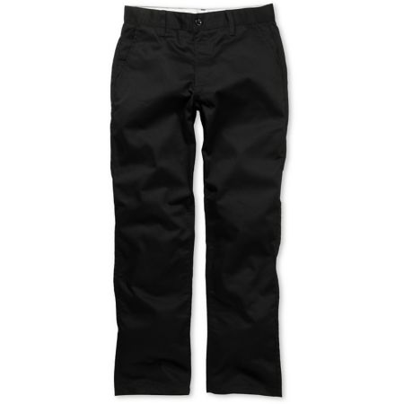 RVCA Americana Regular Fit Black Chino Pants