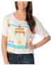 CDC Apparel Soft Native Cream Top