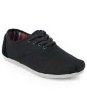 Toms Cordones Black Alden Ripstop Canvas Shoes