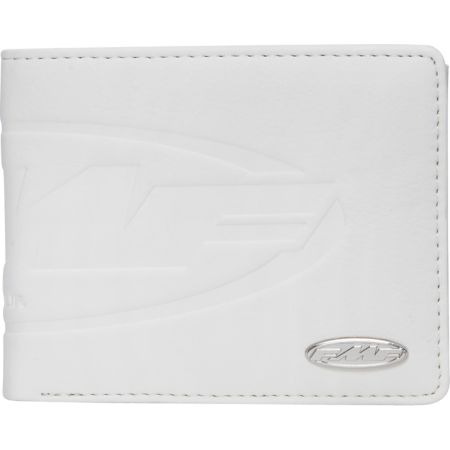 FMF Debossed White Bi Fold Wallet