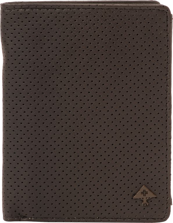 LRG Money Bags Perforated Brown Wallet