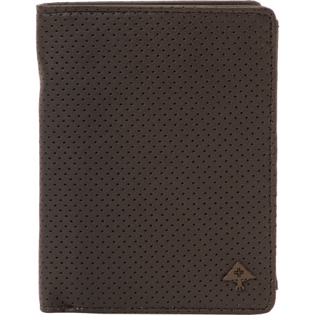 LRG Money Bags Perforated Brown Wallet