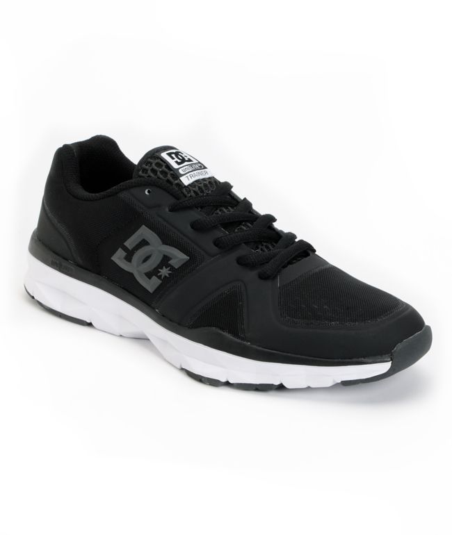 DC Unilite Trainer Black & Grey Shoe