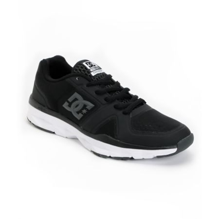 DC Unilite Trainer Black & Grey Shoe