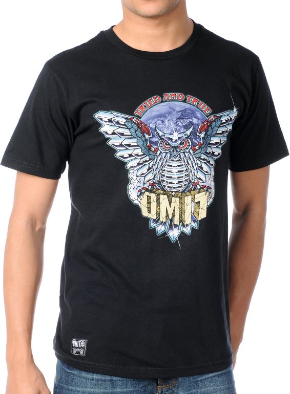 Omit Tried And True Black Tee Shirt
