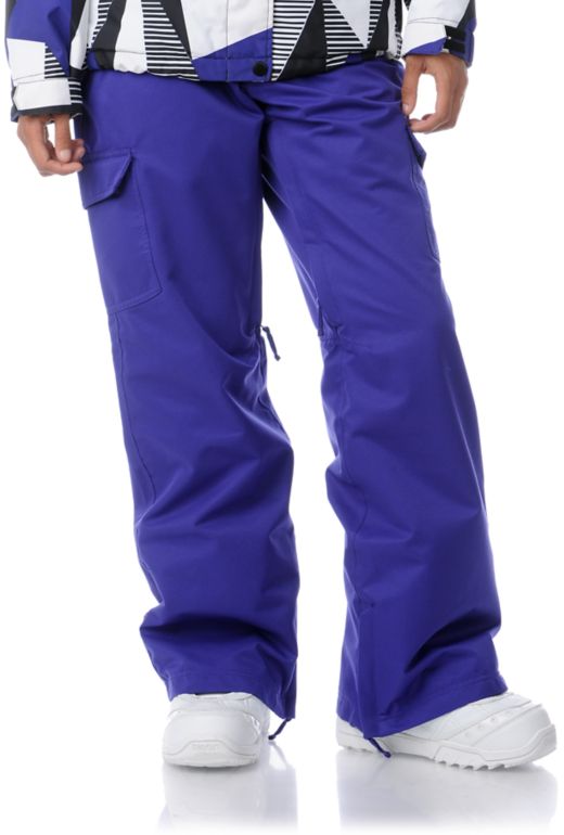 Empyre Girls Free Roller Purple 10K Snowboard Pants 2013