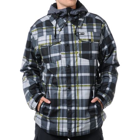 Aperture Elevation Plaid 10K Snowboard Jacket
