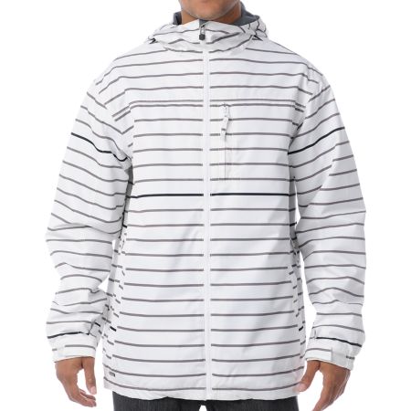 Empyre Ranger White Stripe 10K Snowboard Jacket 2013