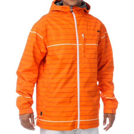 Empyre Ranger Orange Stripe 10K Snowboard Jacket 2013