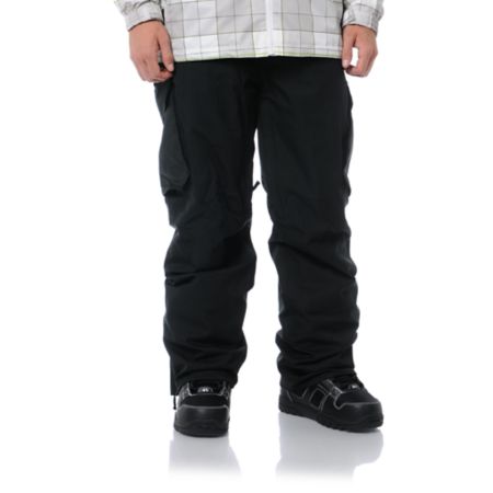Empyre Protocol Black 10K Cargo Snowboard Pants 2013