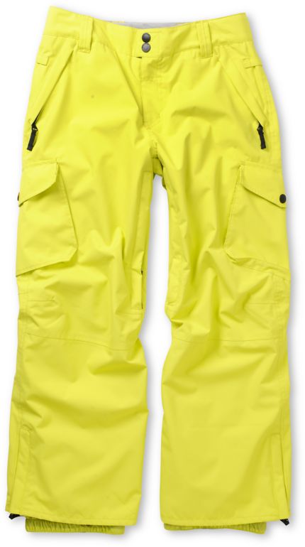 Empyre Protocol Yellow 10K Boys Snowboard Pants 2013