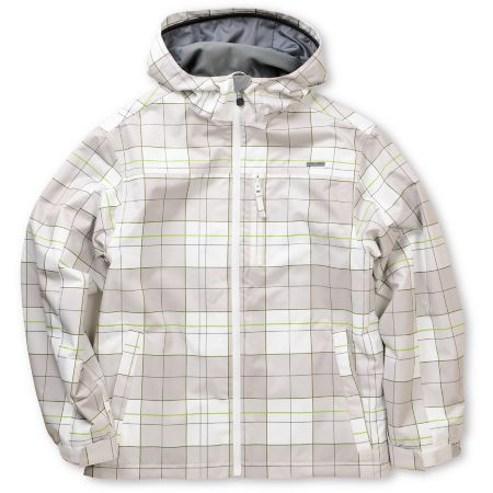 Empyre Ranger White Plaid 10K Boys Snowboard Jacket 2013