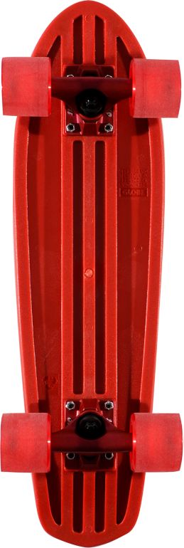 Globe Red Bantam 6.5" x 24" Complete Cruiser Skateboard