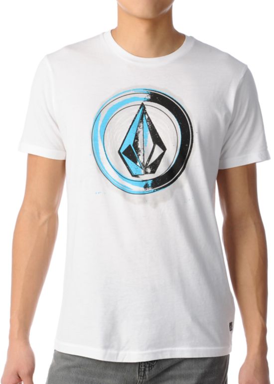 Volcom New Yae White Tee Shirt