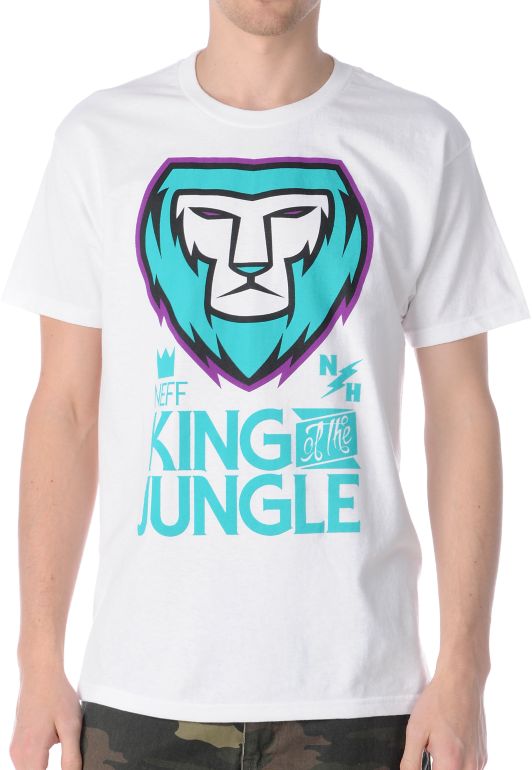 Neff King White Tee Shirt