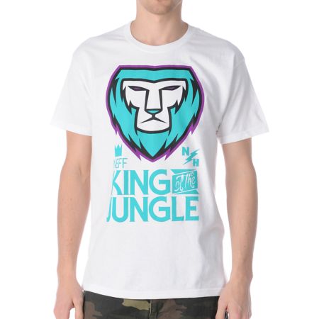 Neff King White Tee Shirt 