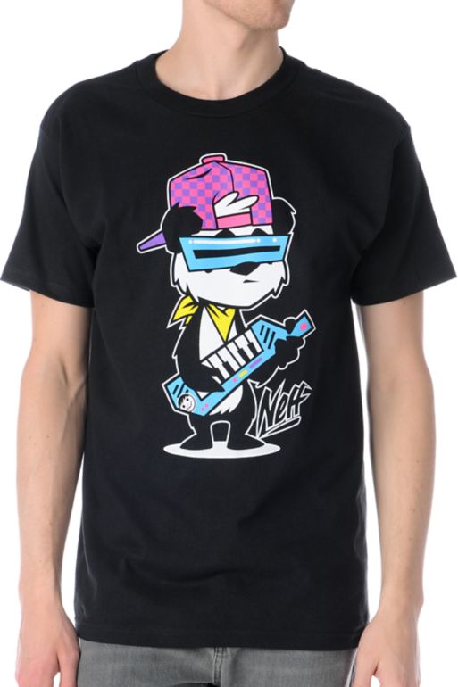 Neff Endangered Black Tee Shirt