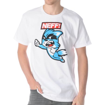 Neff K.O. White Tee Shirt 