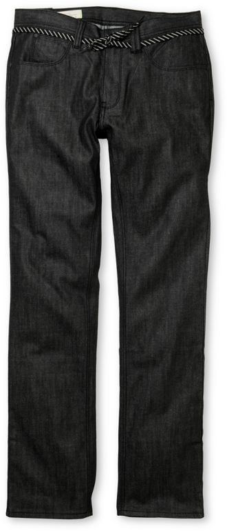 Empyre Pistol Waxed Dark Grey Regular Fit Jeans