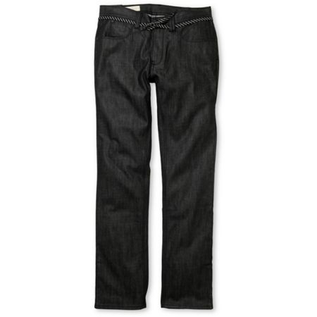 Empyre Pistol Waxed Dark Grey Regular Fit Jeans 