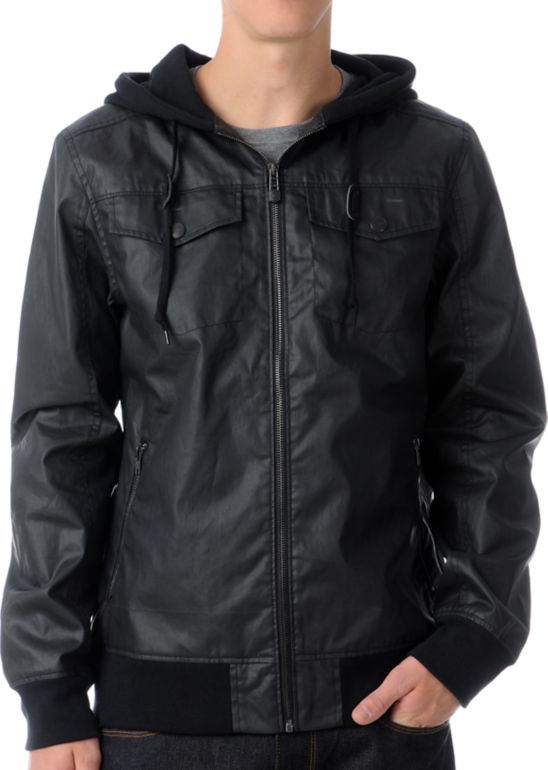 Empyre Chaos Black Waxed Canvas Jacket