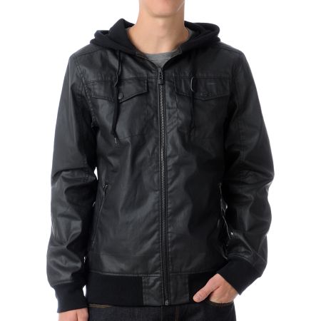 Empyre Chaos Black Waxed Canvas Jacket 