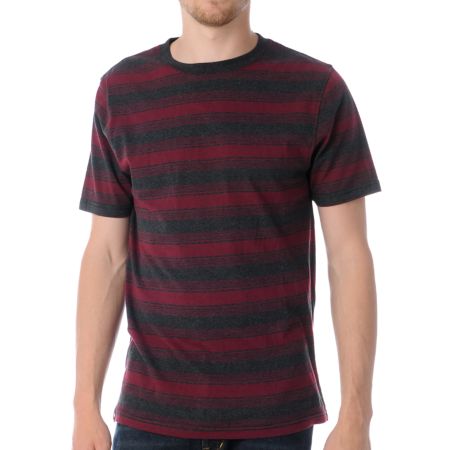 Empyre Hombre Red Stripe Tee Shirt