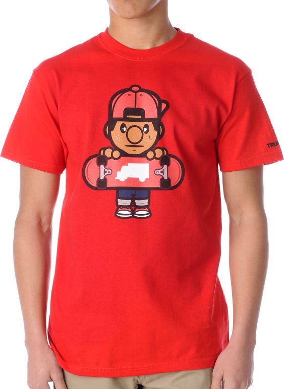 Trukfit Lil Tommy Red Tee Shirt