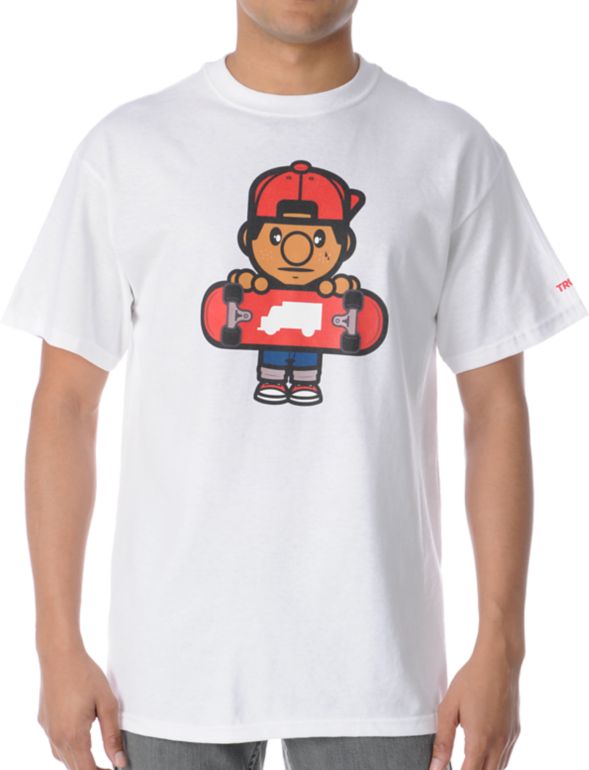 Trukfit Lil Tommy White Tee Shirt
