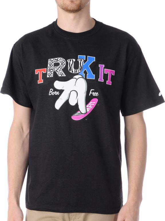 Trukfit Hands Down Black Tee