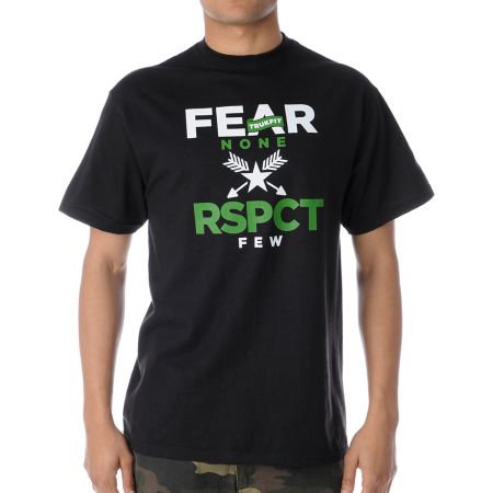 Trukfit Fear None Black Tee Shirt