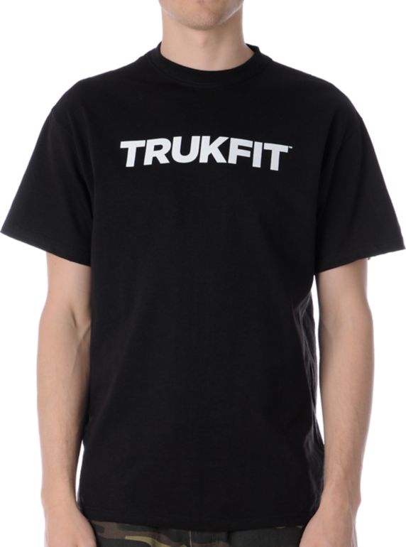 Trukfit Original Logo Black Tee