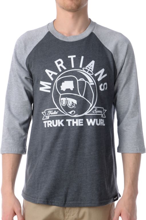 Trukfit Feelin Spacey Baseball Tee Shirt